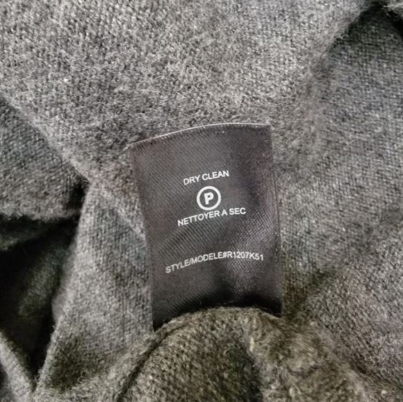 Robert Rodriguez Sz S Cashmere Sweater Thin Crewneck Lace Embroidered Longline - Picture 12 of 12